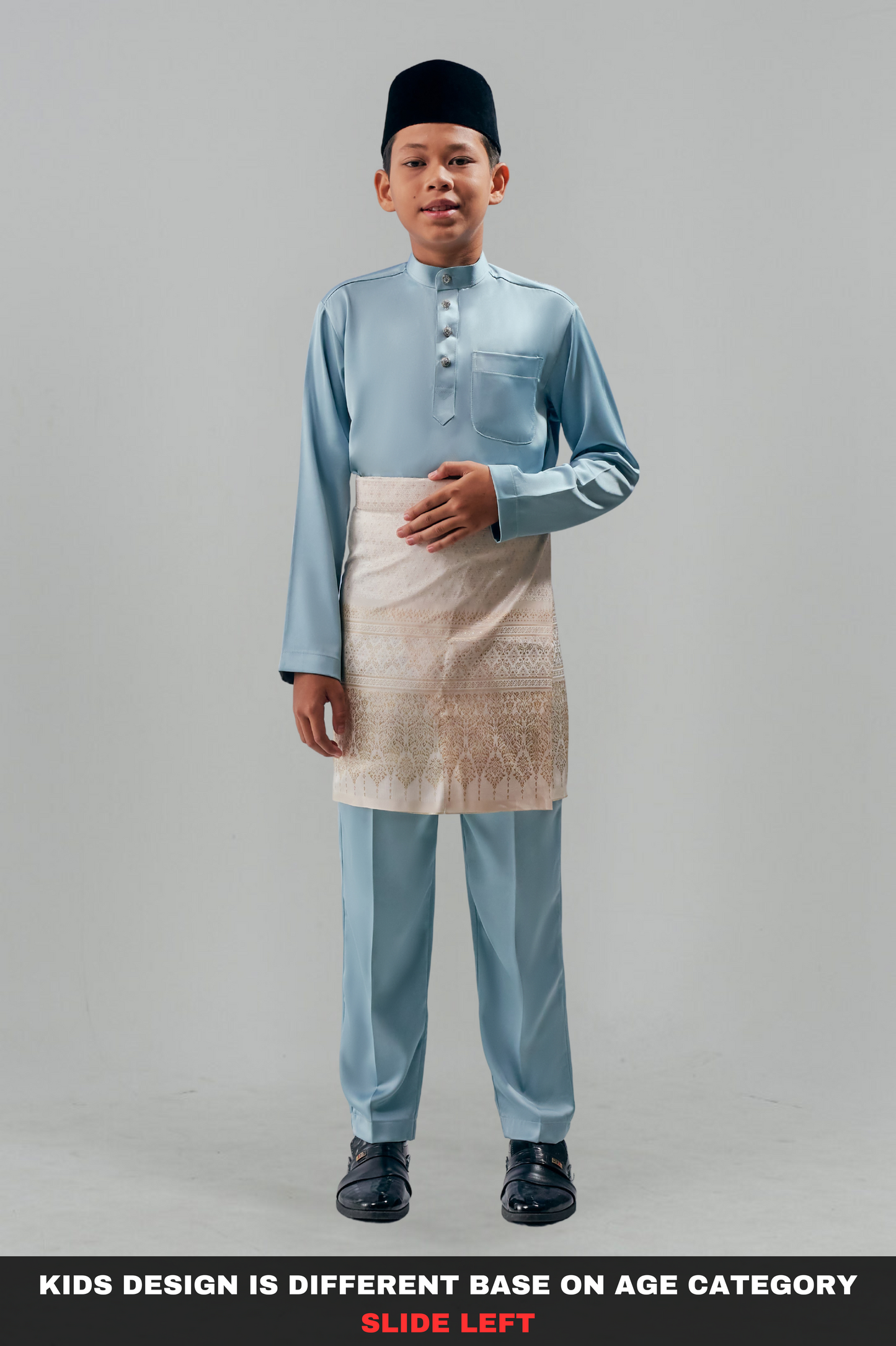 Modern Fit Lux Kids - Sky Blue