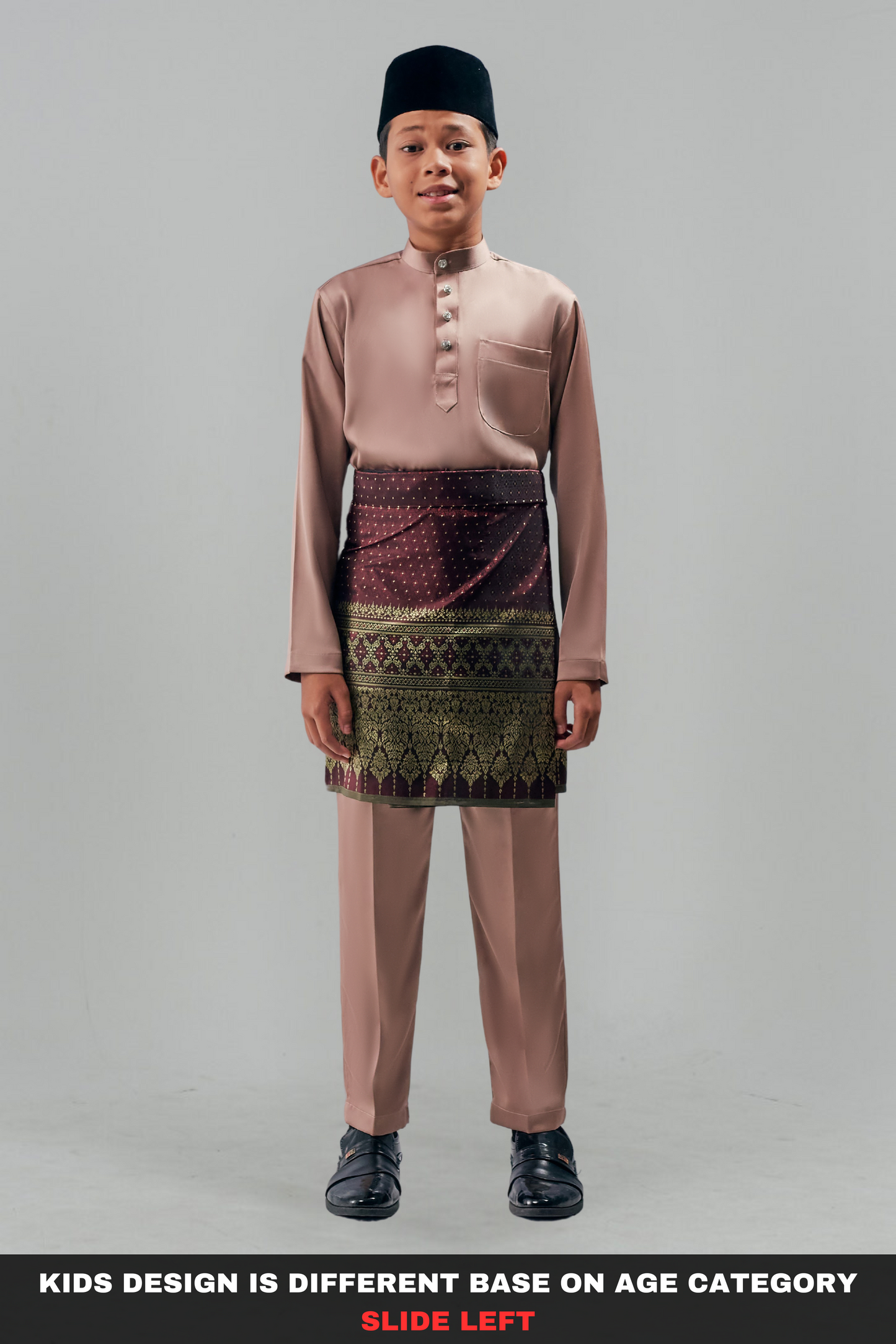 Modern Fit Lux Kids - Brown