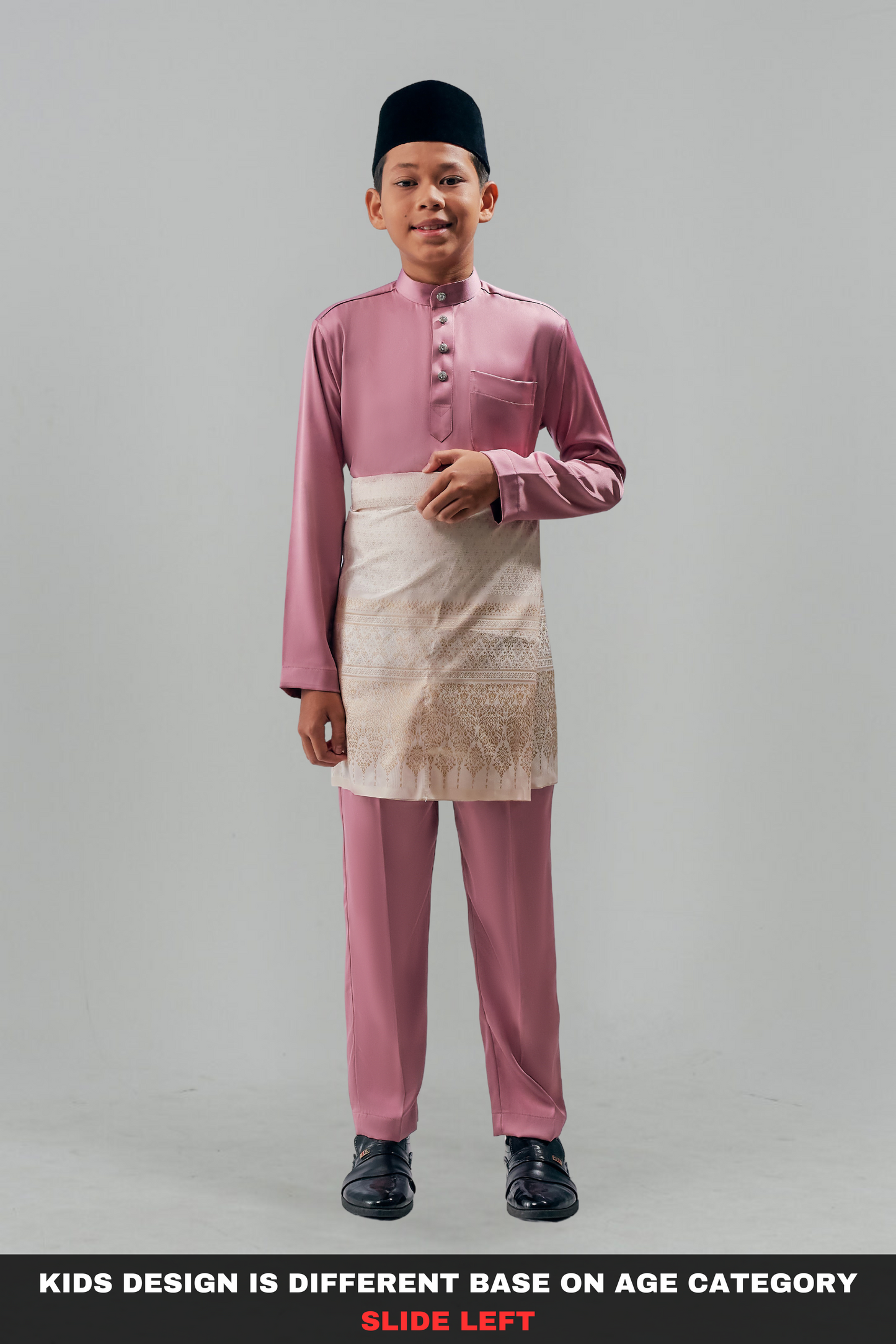 Modern Fit Lux Kids - Dusty Pink