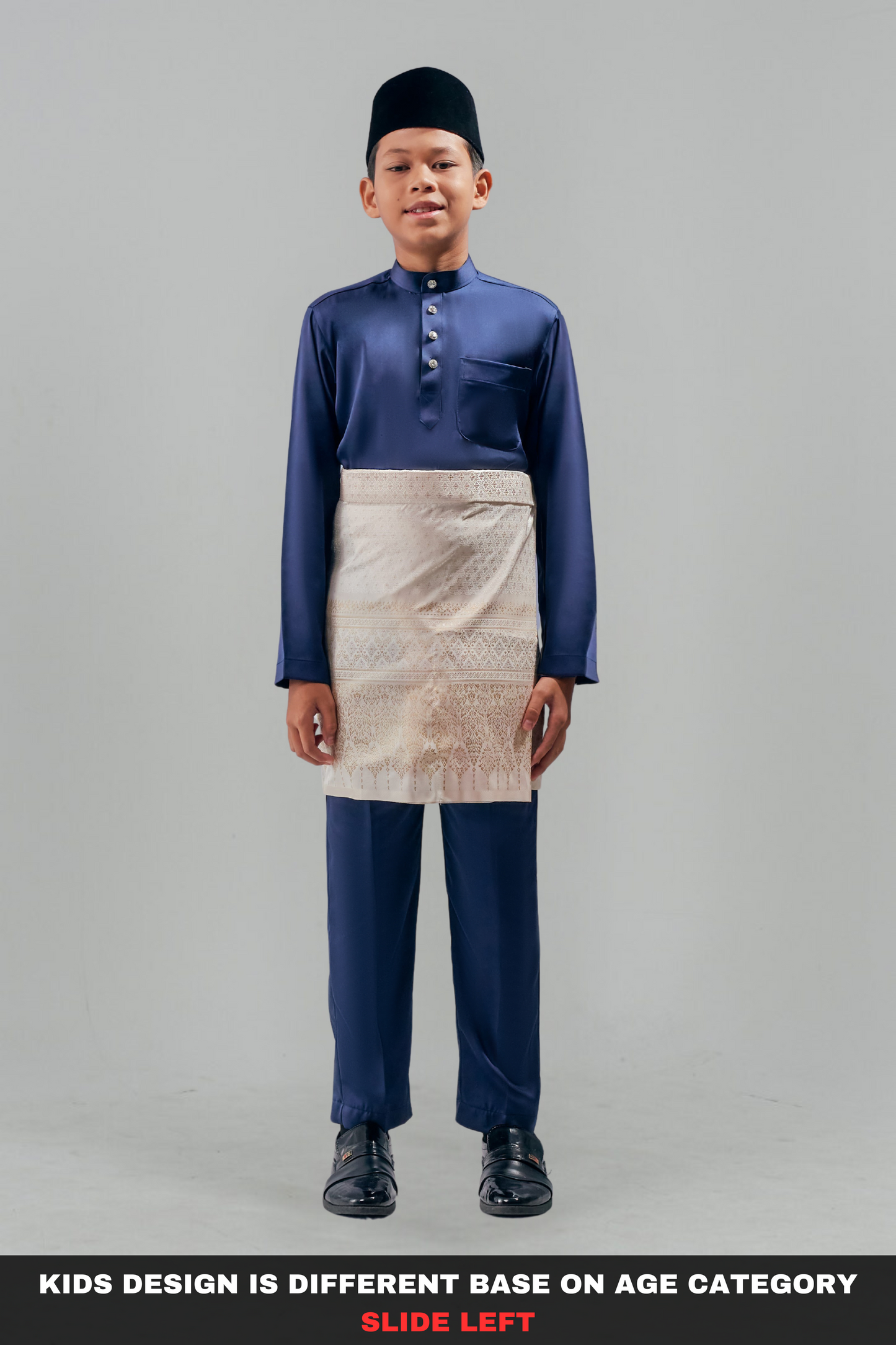 Modern Fit Lux Kids - Navy Blue