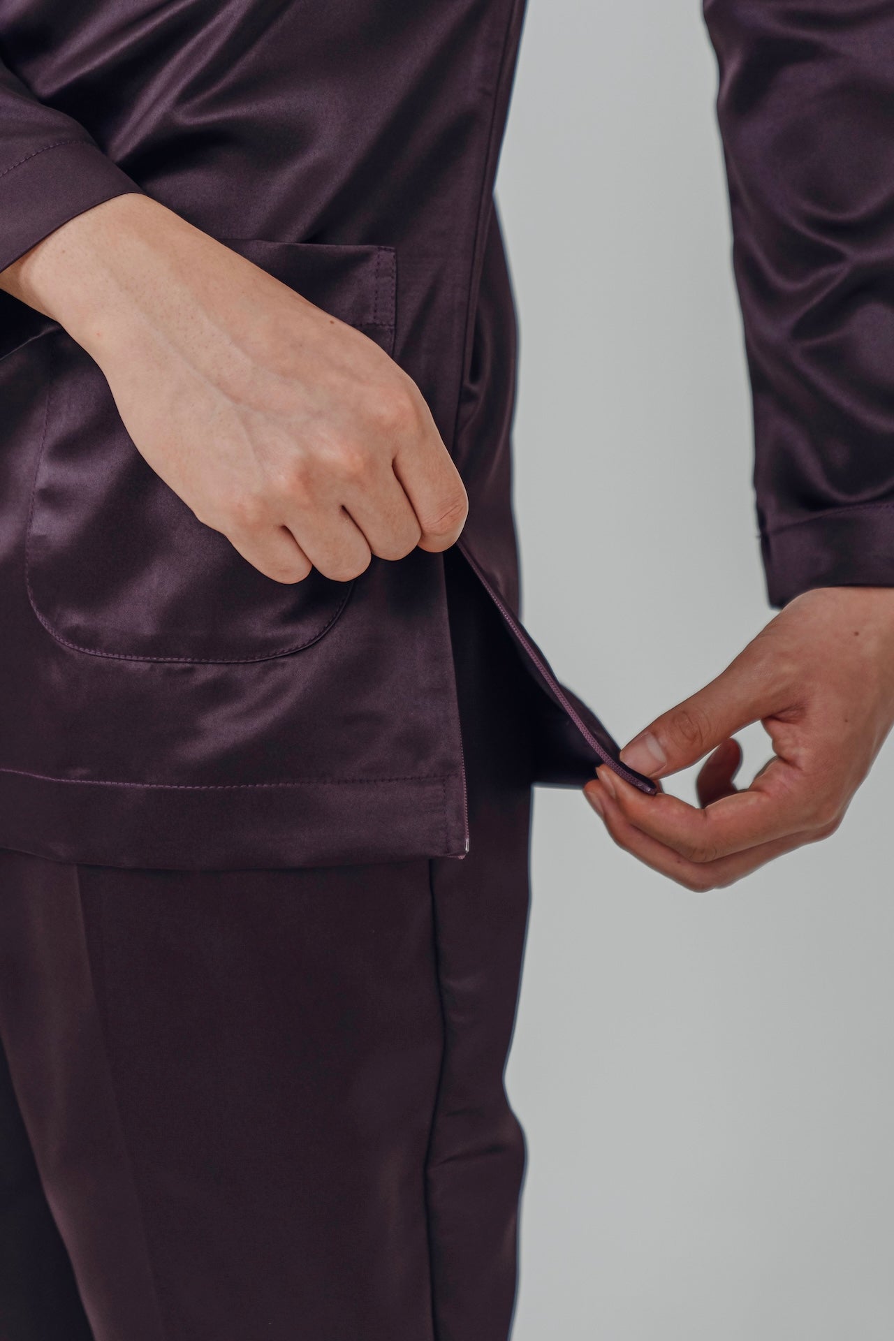 Slim Fit Lux - Deep Plum
