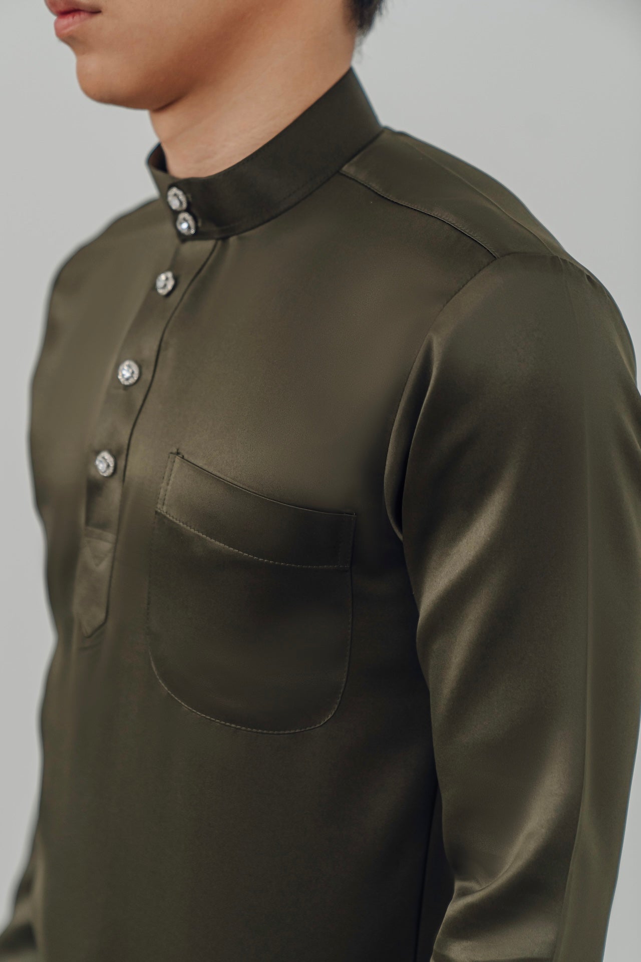 Slim Fit Lux - Dark Olive Green