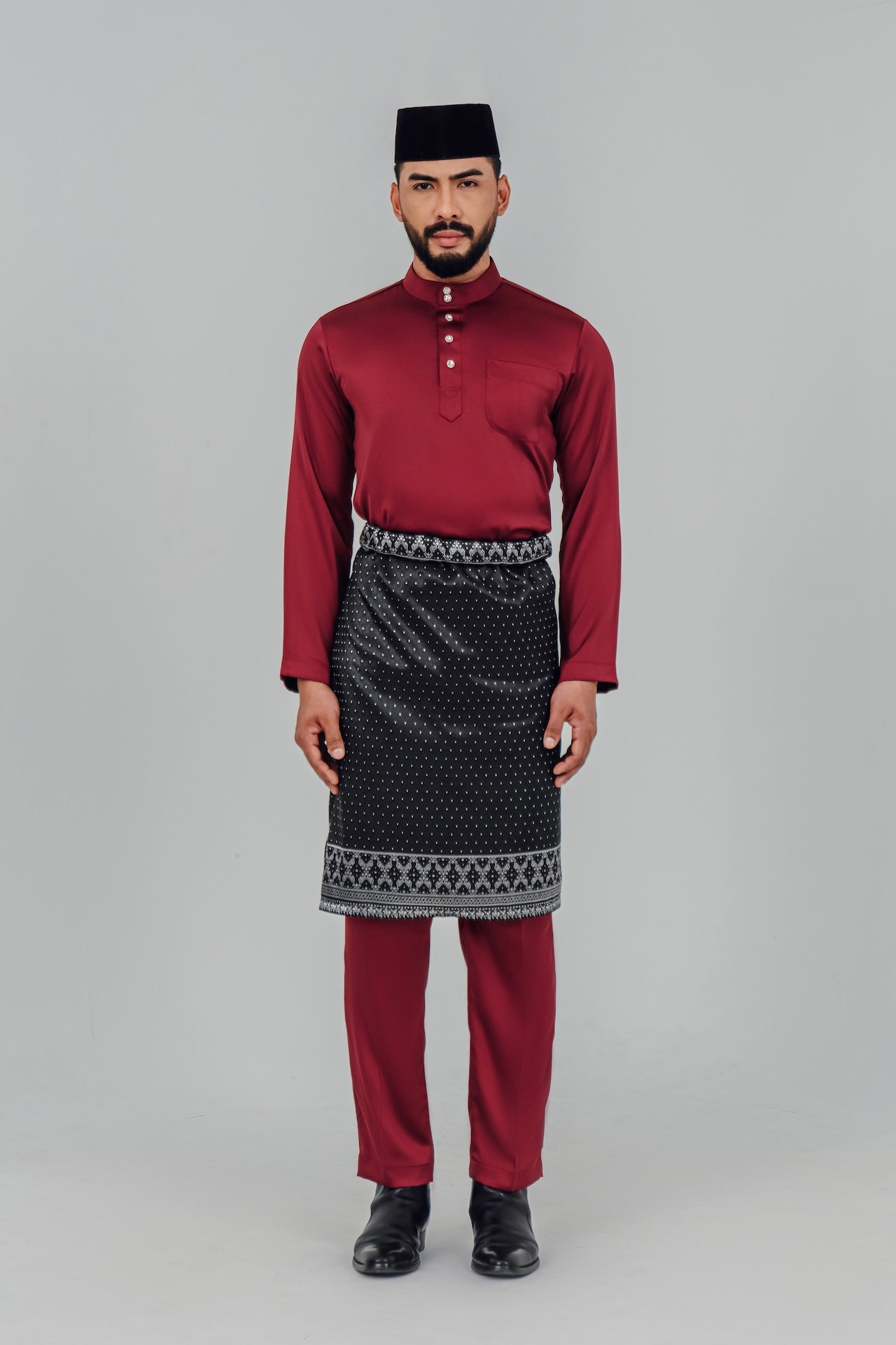 Modern Fit Lux - Maroon