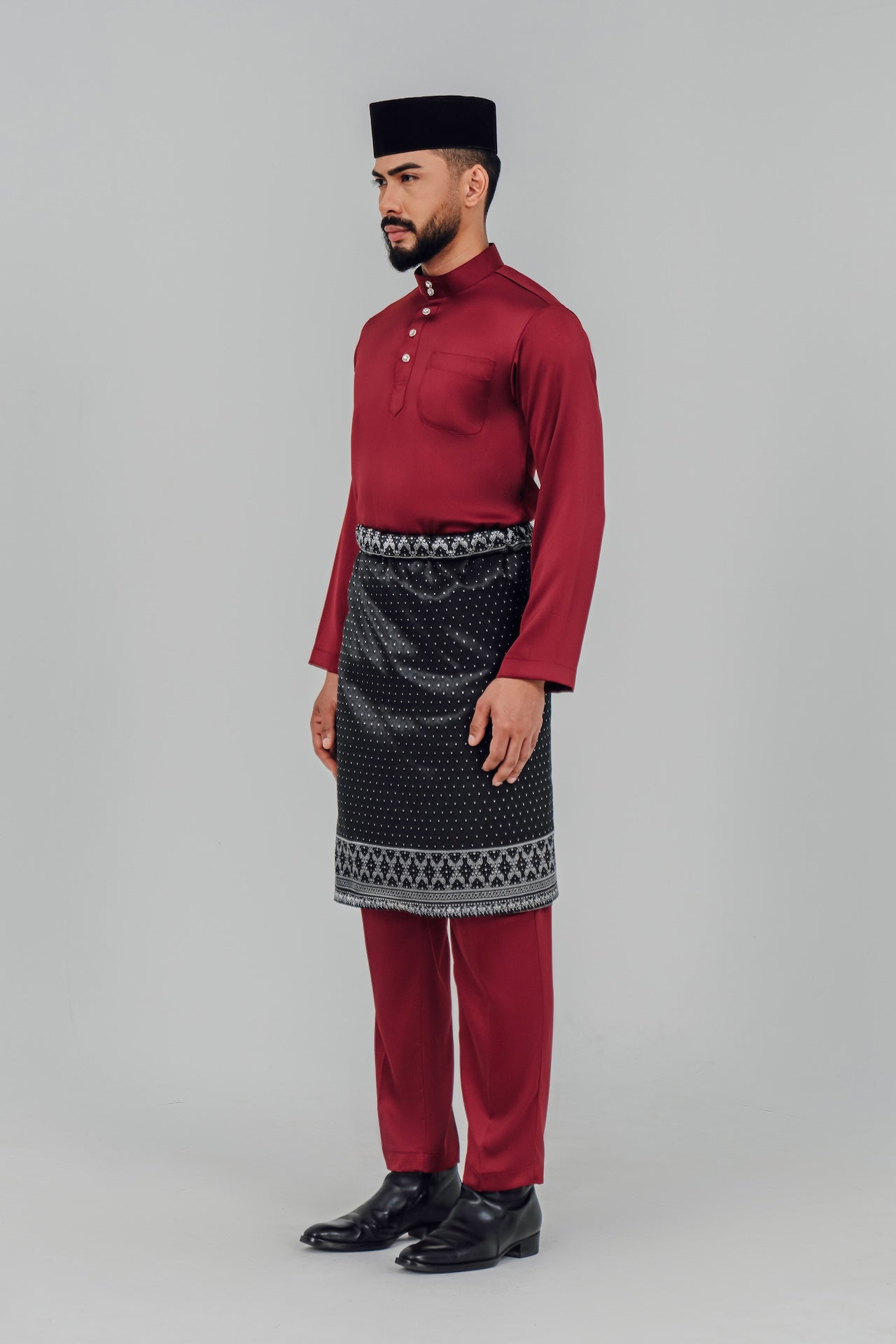 Modern Fit Lux - Maroon