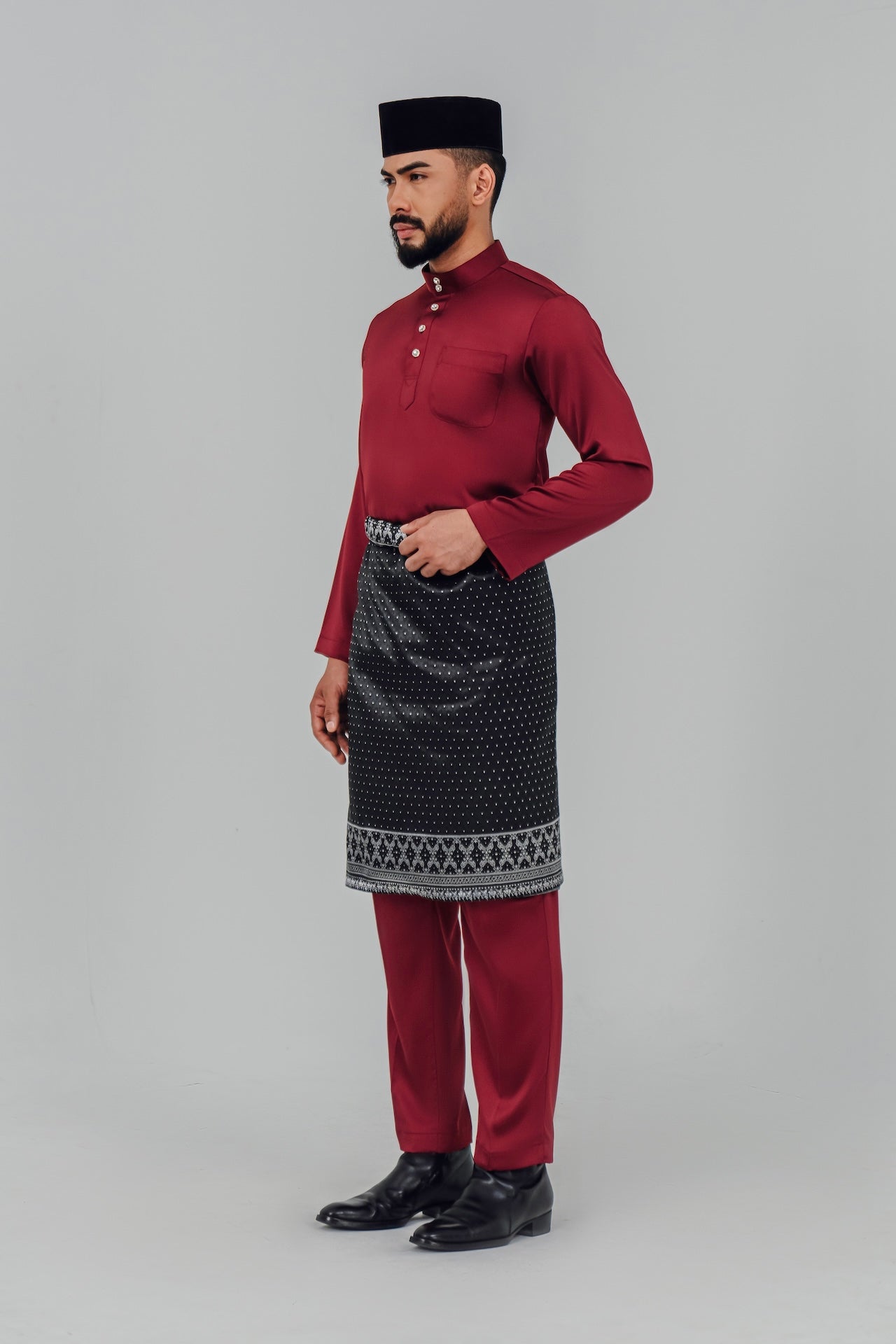 Modern Fit Lux - Maroon