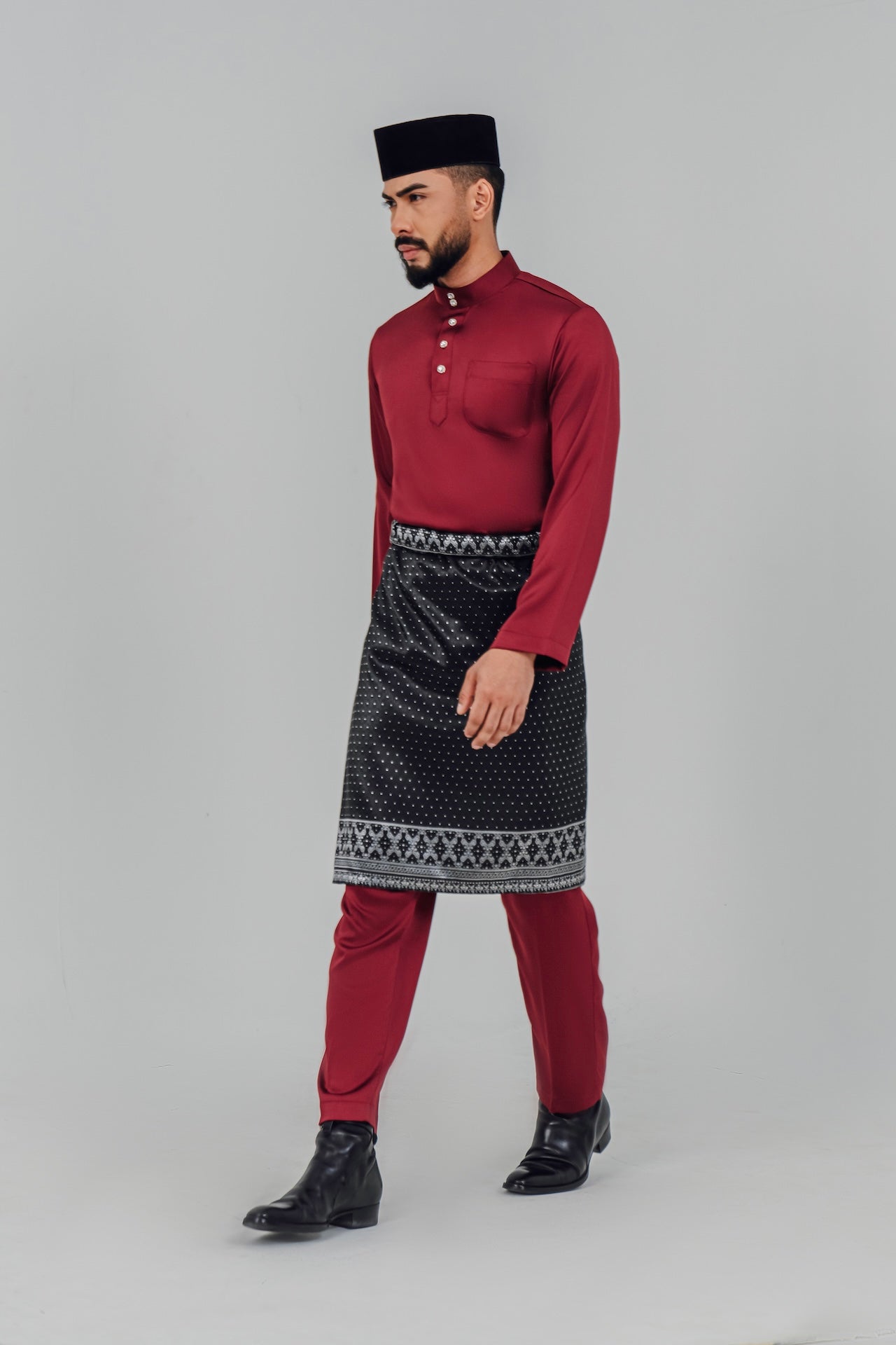Modern Fit Lux - Maroon