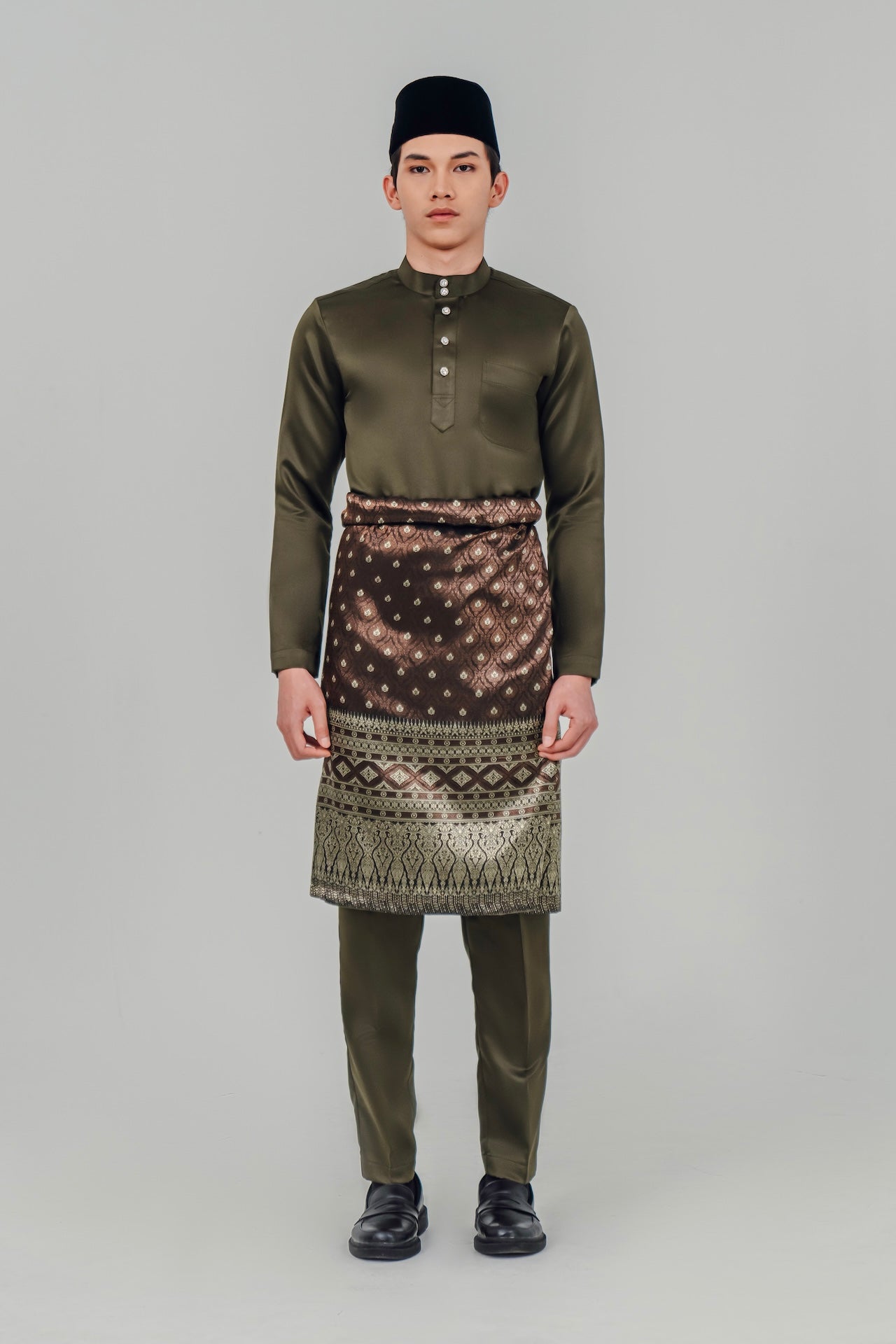 Slim Fit Lux - Dark Olive Green
