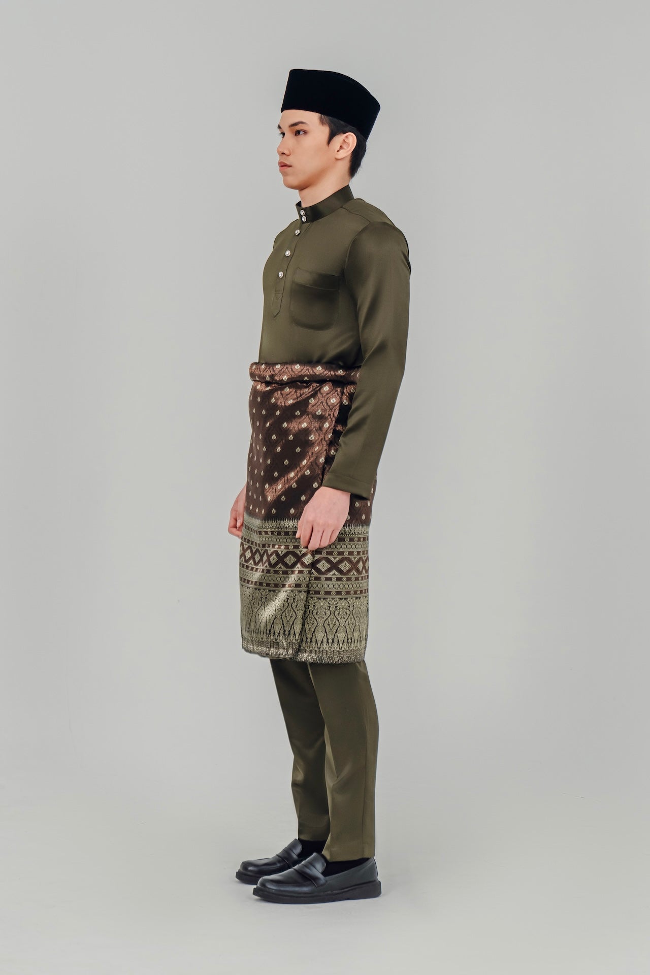 Slim Fit Lux - Dark Olive Green