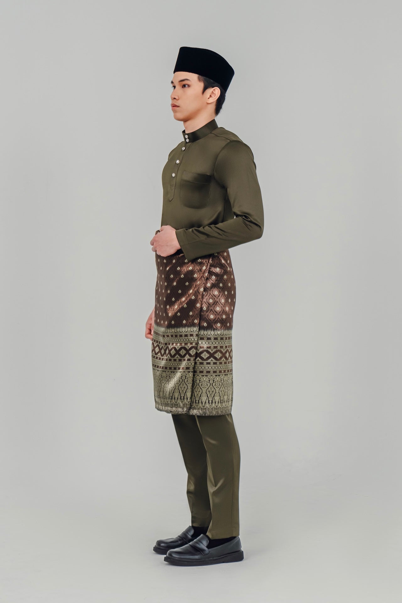 Slim Fit Lux - Dark Olive Green