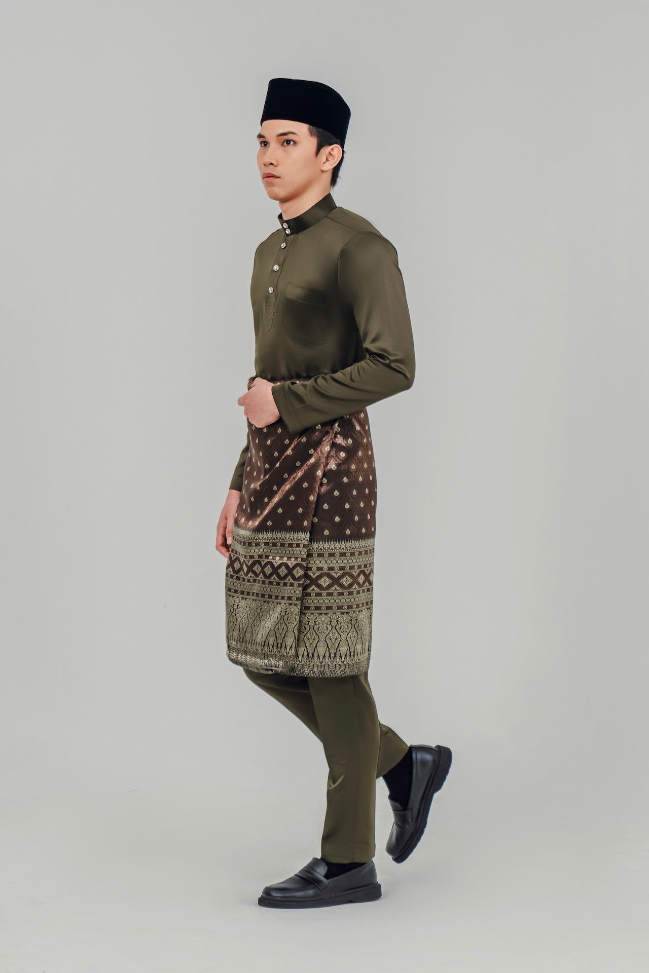 Slim Fit Lux - Dark Olive Green