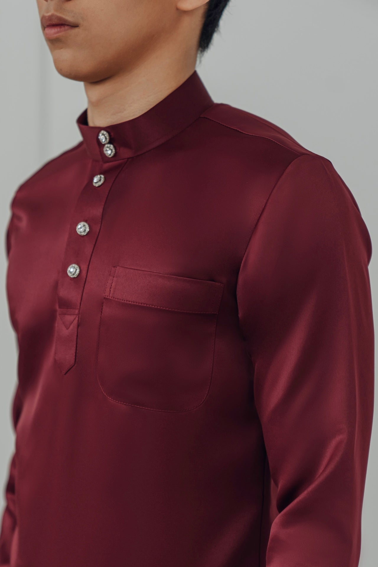Slim Fit Lux - Burgundy