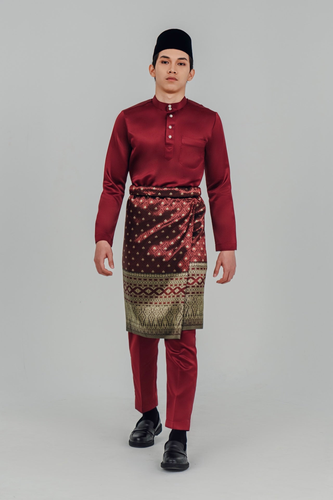 Slim Fit Lux - Burgundy