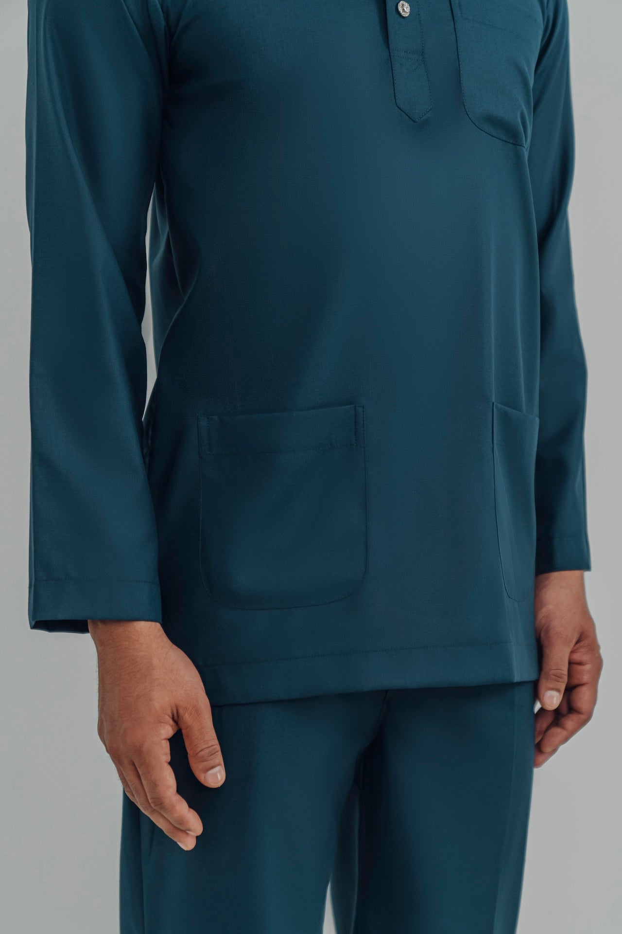 Modern Fit Airy - Dark Teal Blue