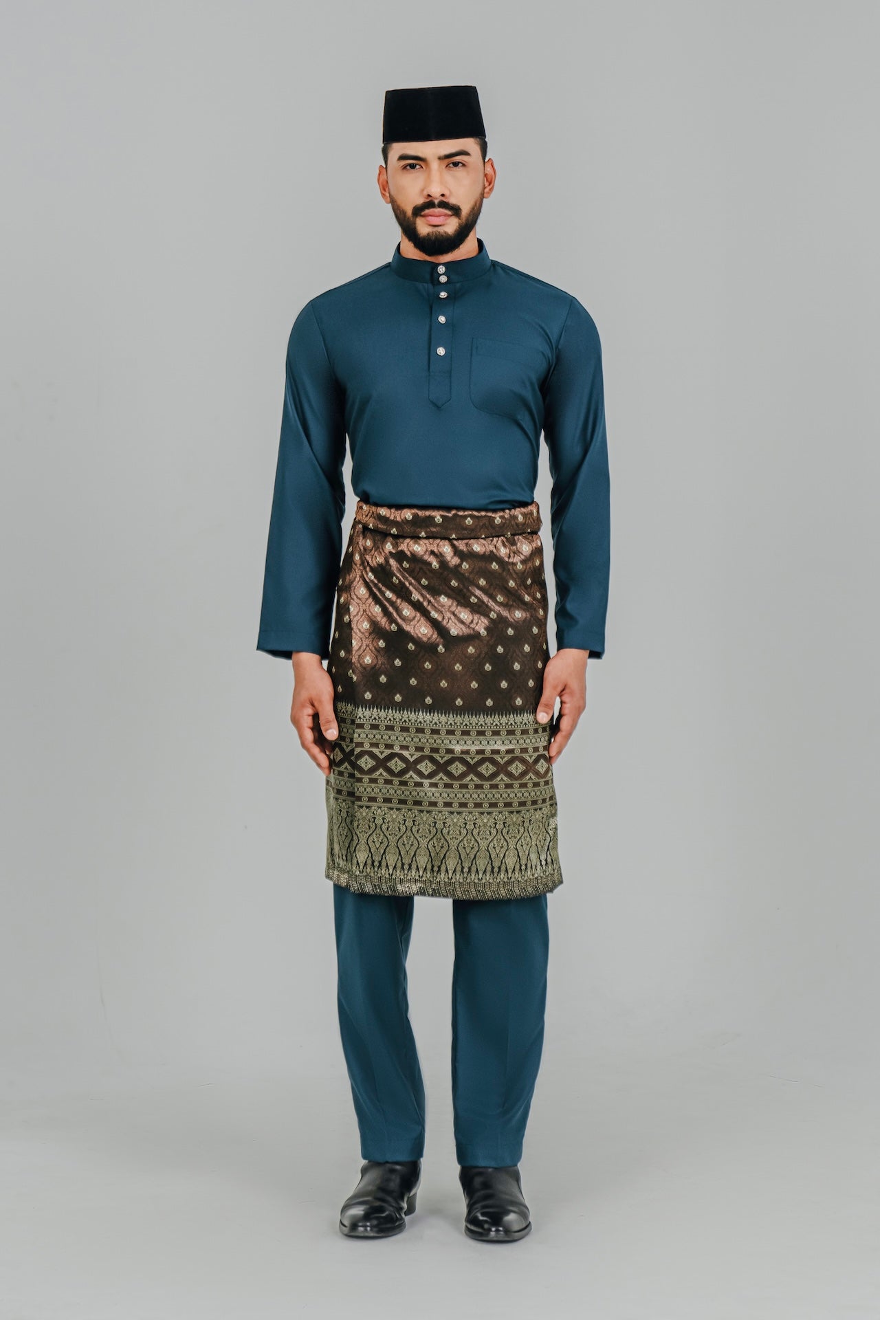 Modern Fit Airy - Dark Teal Blue