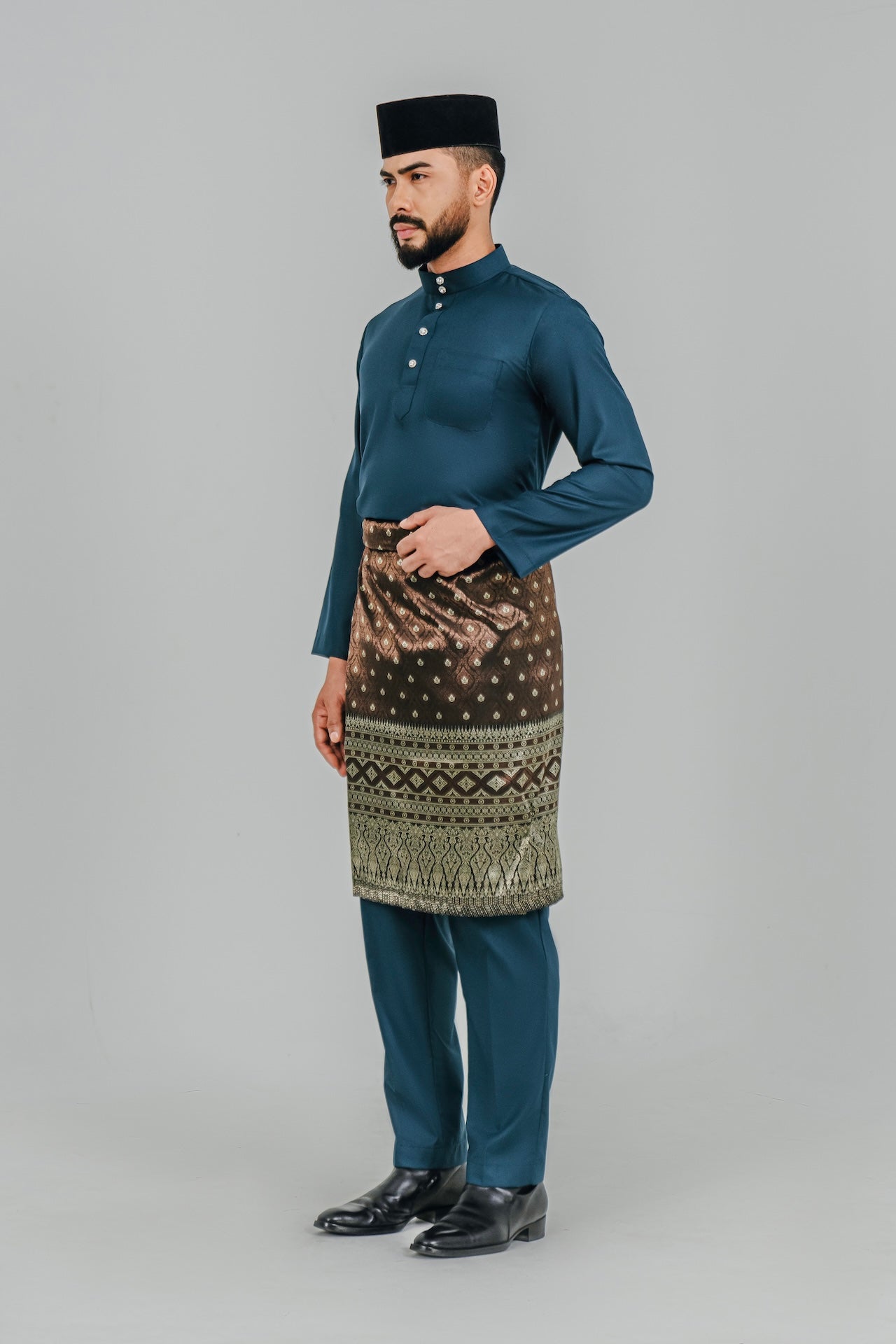 Modern Fit Airy - Dark Teal Blue