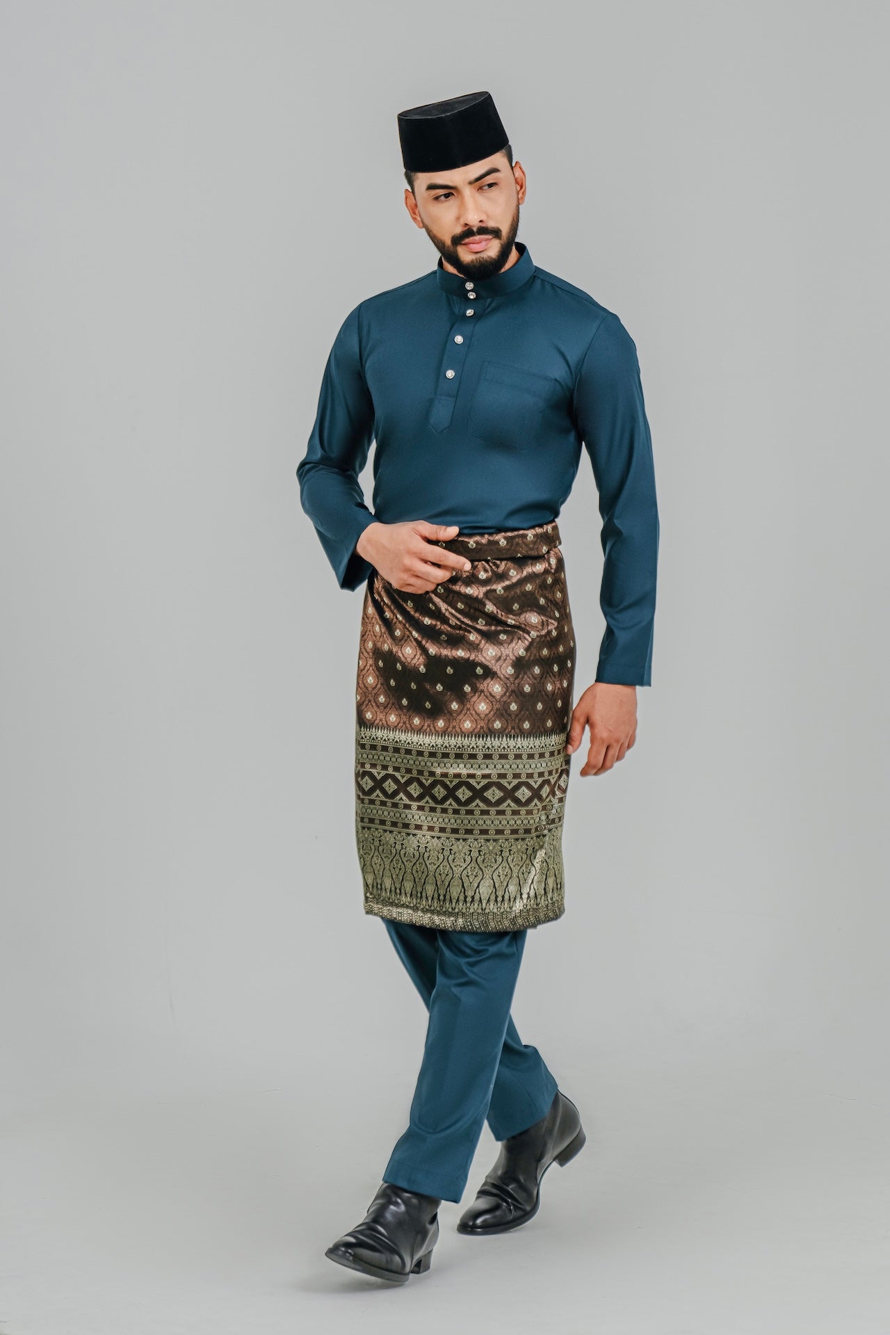 Modern Fit Airy - Dark Teal Blue