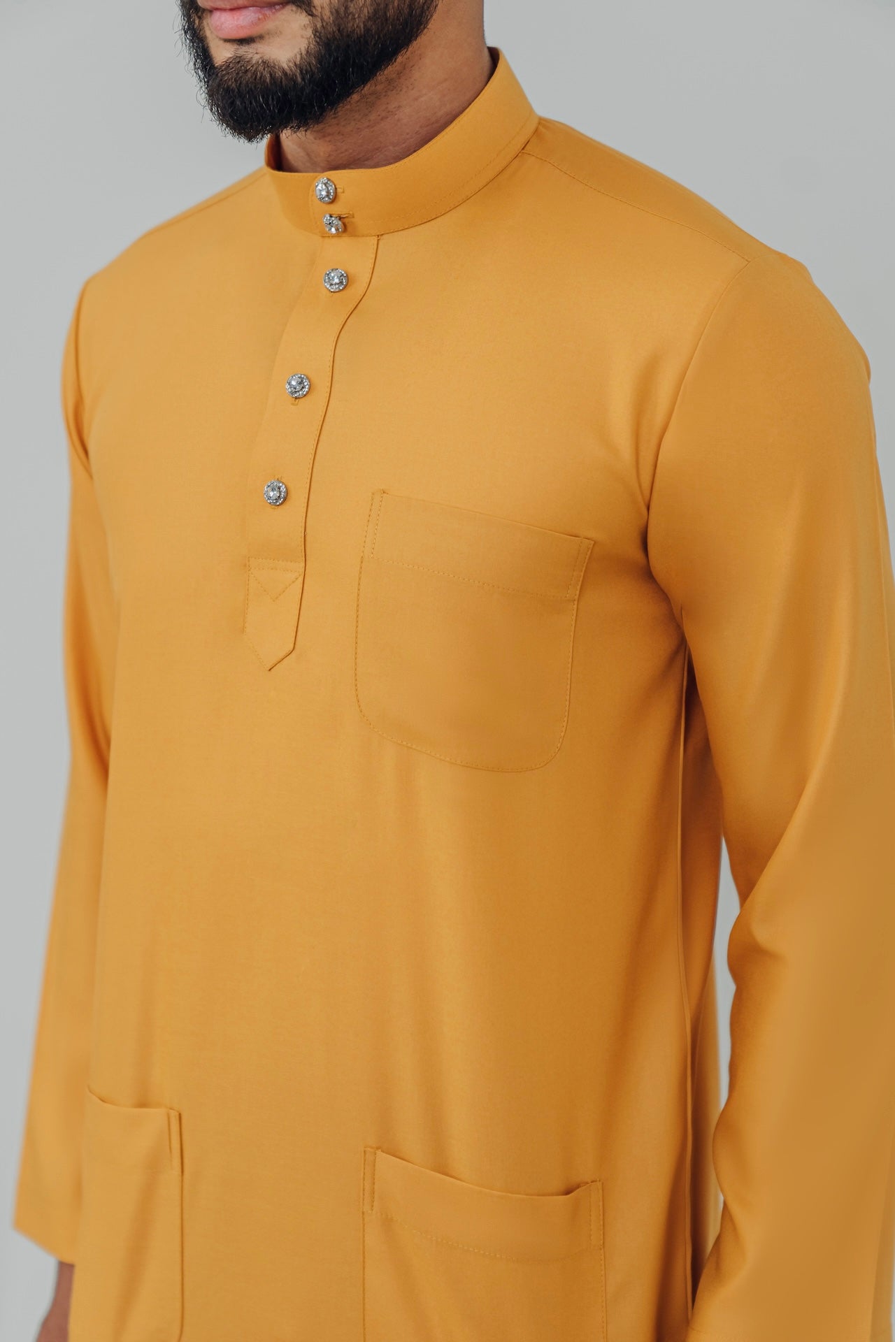 Modern Fit Airy - Mustard Yellow