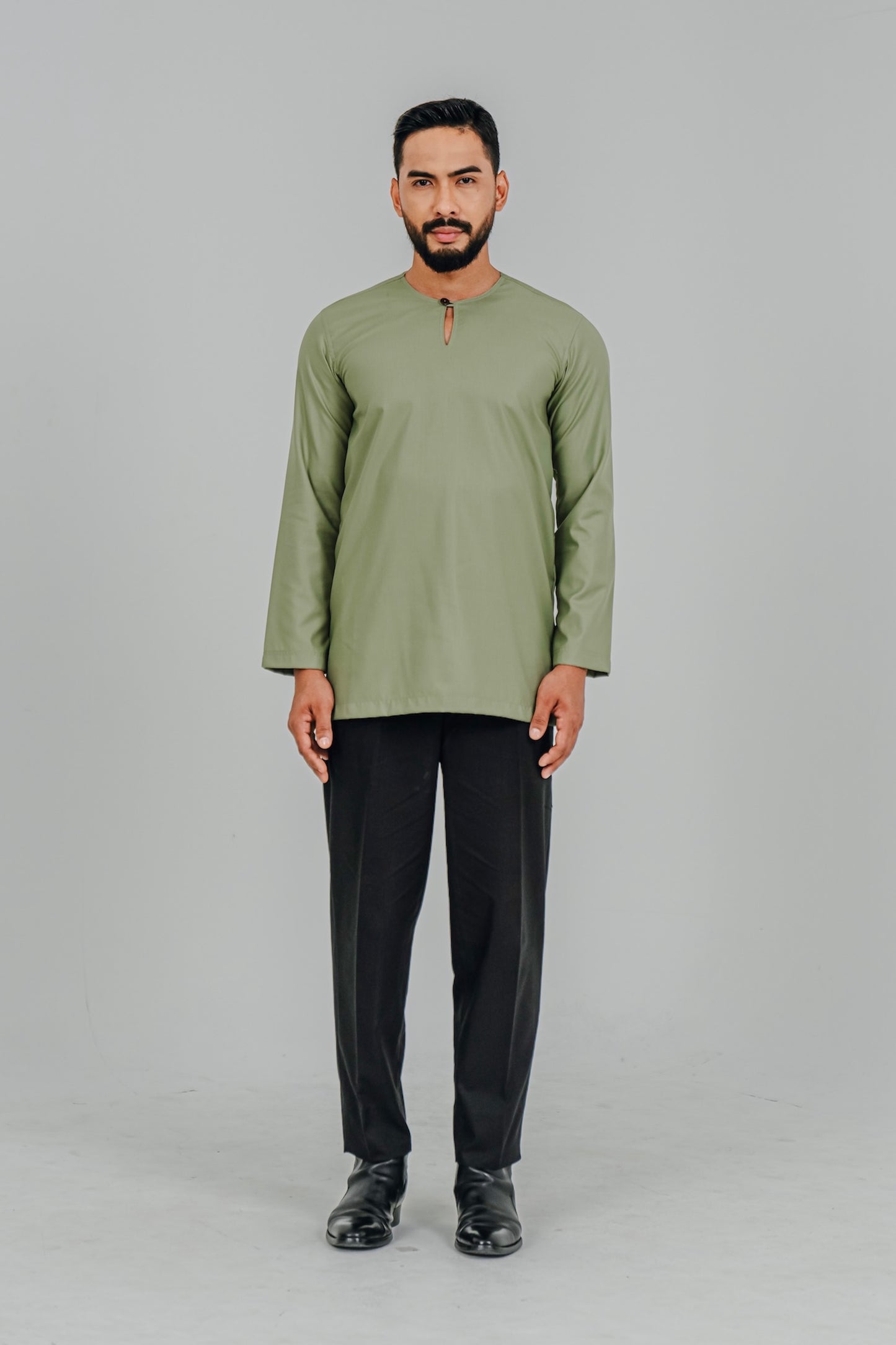 Kurta Modern Fit - Olive Green