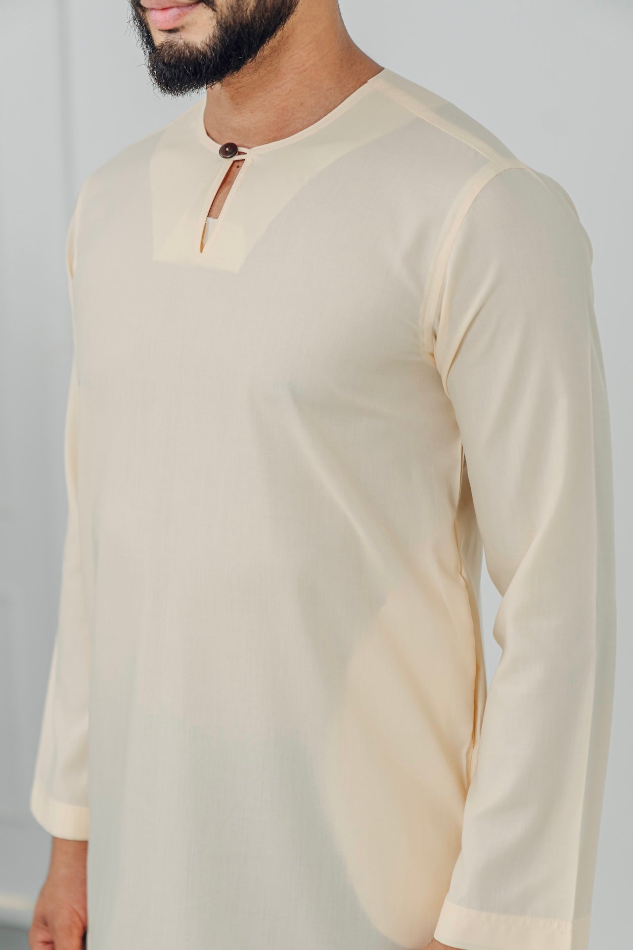 Kurta Modern Fit - Cream