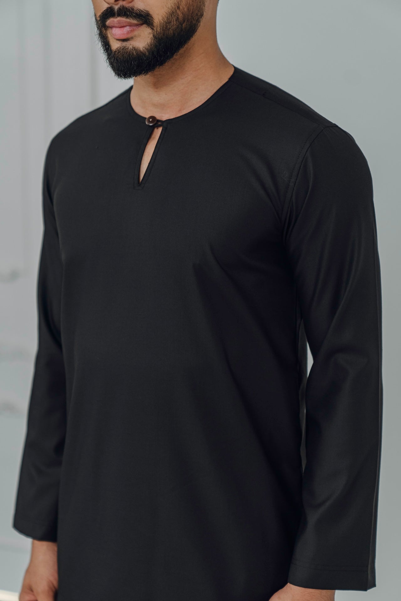 Kurta Modern Fit - Black